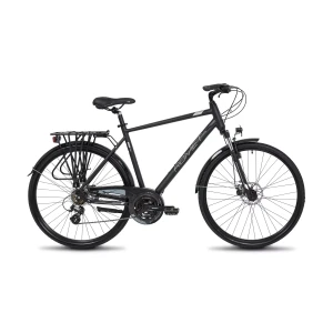 Rower trekkingowy Romet Wagant 2 Czarno Srebrny