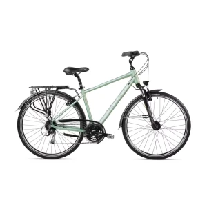 Rower trekkingowy Romet Wagant 5 Zielono Brązowy