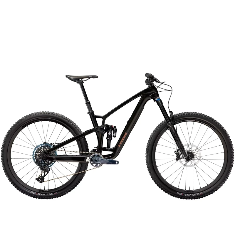 Rower MTB Trek Fuel EX 9.8 GX AXS Gen 6 Czarny - widok z boku