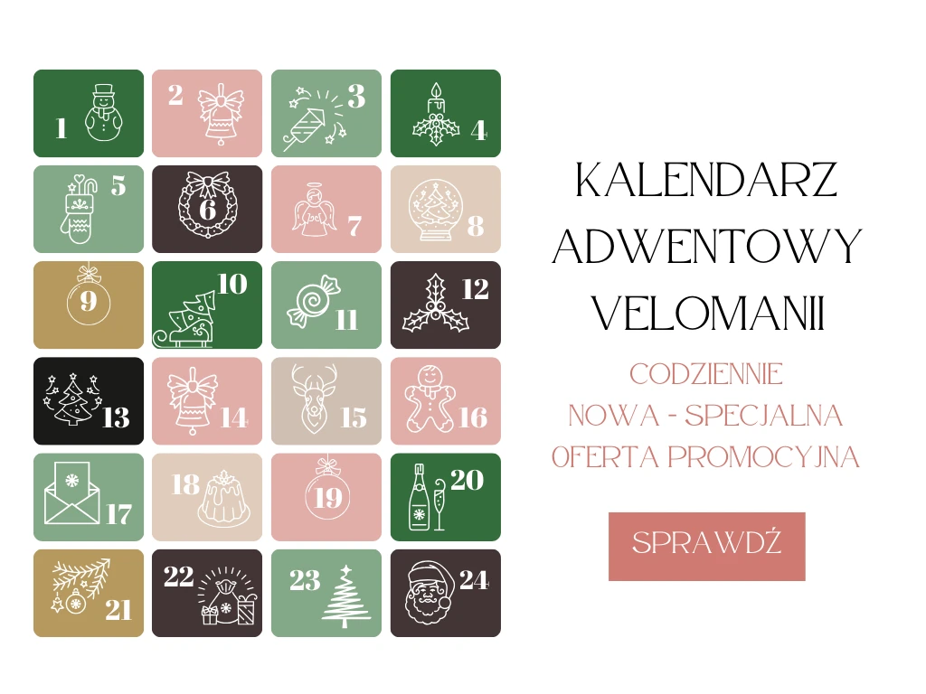 Kalendarz Adwentowy e-velomania.pl - Produkt Dnia