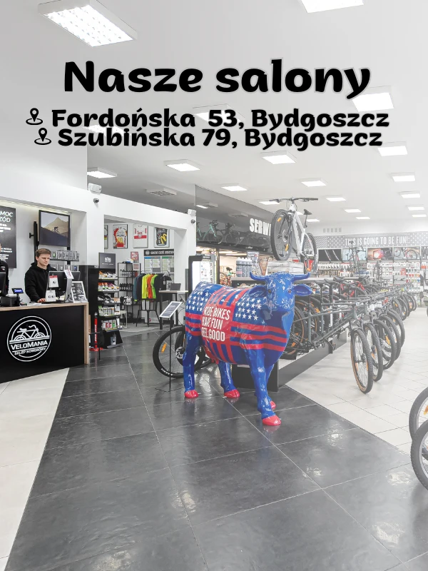 Nasze salony Sklep rowerowy online - e-Velomania.pl