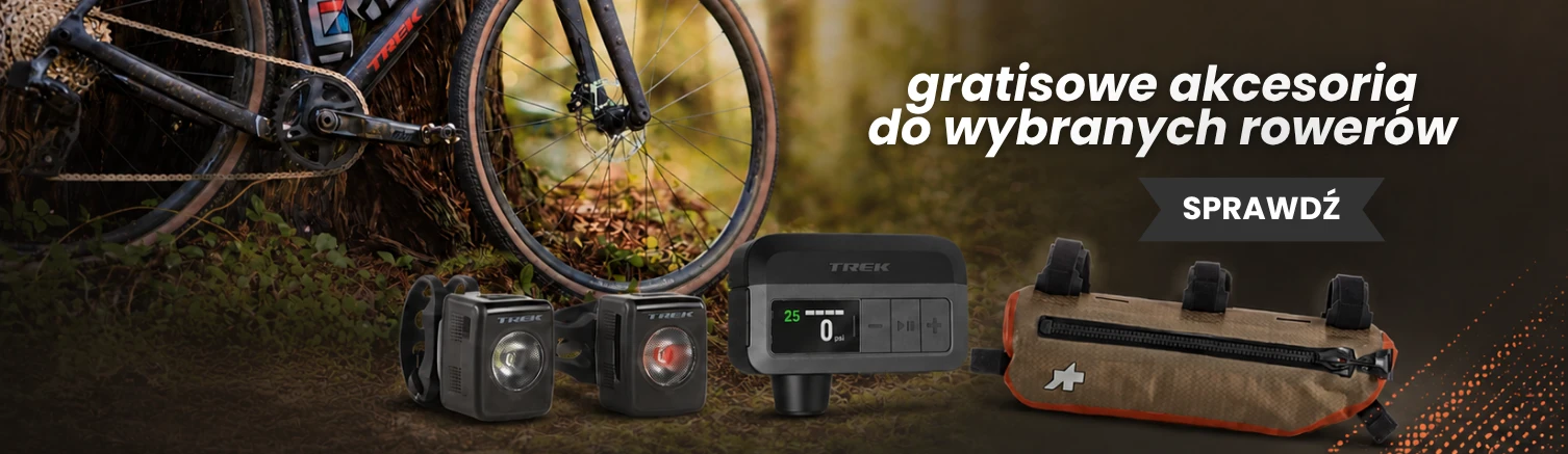 Akcesoria gratis do wybranych rowerów Sklep rowerowy online - e-Velomania.pl